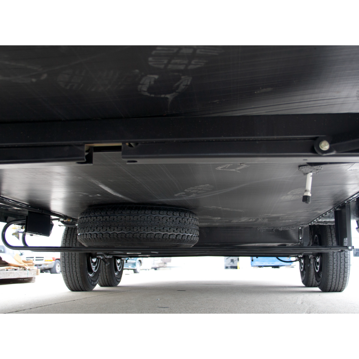 Hide-A-Spare under frame spare tire carrier – BAL RV Products